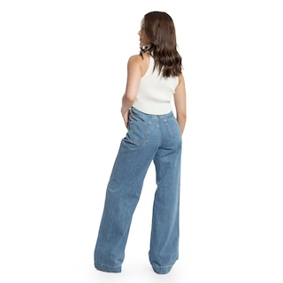 Foto 3 | Foto 3 | Jeans Flare Roman Fashion para Mujer