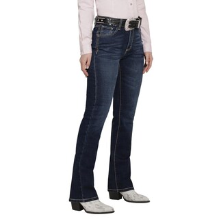 Foto 2 | Foto 2 | Jeans Vaquero Wrangler Mujer Flare 218 Azul