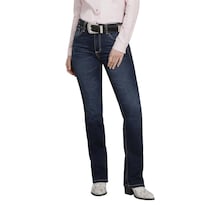Jeans Vaquero Wrangler Mujer Flare 218 Azul