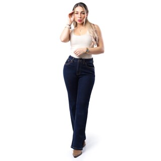 Foto 1 | Foto 1 | Jeans Flare Cowboy Juvenil, 1596 (azul Oscuro) Azul Oscuro