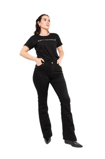 Foto 8 | Foto 8 | Jeans Yellowstone Flare Dutton Negro