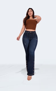Foto 6 | Foto 6 | Jeans Acampanados Para Mujer Sea Brazil 3936/02