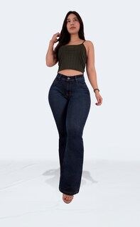 Foto 4 | Foto 4 | Jeans Acampanados para Mujer Sea Brazil
