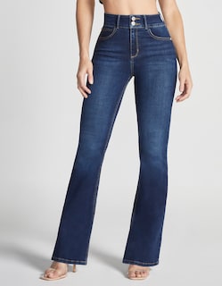 Foto 1 | Foto 1 | Jeans Mujer Semi Campana Cintura Alta Push Up 0070stob Seven Jeans