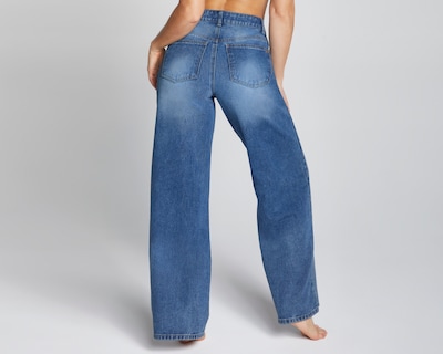 Foto 2 | Foto 2 | Jeans Mezclilla Mujer Semi Flare Cintura Super Alta Seven Jeans