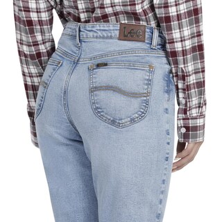 Foto 5 | Foto 5 | Jeans Lee Mom Fit 340 color Azul para Mujer