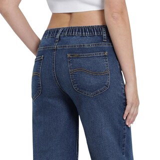 Foto 5 | Foto 5 | Jeans Lee Wide Leg 440 Azul para Mujer
