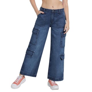 Foto 1 | Foto 1 | Jeans Lee Wide Leg 441 Azul para Mujer