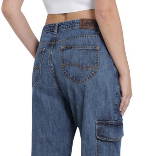 Foto 5 | Foto 5 | Jeans Lee Mom Fit 440 Azul para Mujer