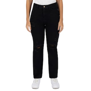 Foto 1 | Foto 1 | Pantalón Mom Britos Jeans 024857 Negro para Mujer