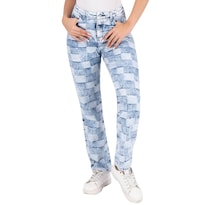 Pantalón Mom Britos Jeans Mezclilla Azul 024498 para Mujer