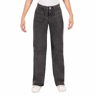 Foto 1 | Foto 1 | Pantalón Mom Britos Jeans Mujer Mezclilla Negro 025209