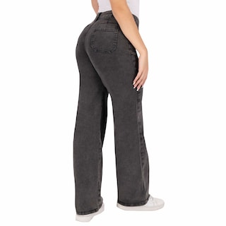 Foto 2 | Foto 2 | Pantalón Mom Britos Jeans Mujer Mezclilla Negro 025209