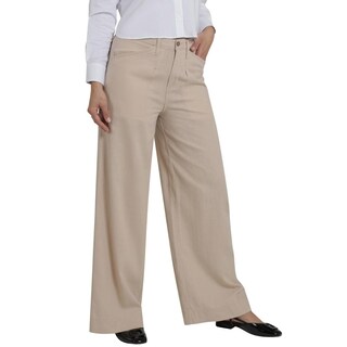 Foto 2 | Foto 2 | Jeans Lee Mujer Quality Genuine Wide Leg 775 Cafe