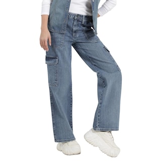 Foto 1 | Foto 1 | Jeans Lee Mujer Xtreme Wide Leg 785 Azul