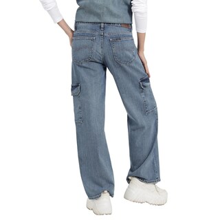 Foto 3 | Foto 3 | Jeans Lee Mujer Xtreme Wide Leg 785 Azul