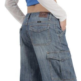 Foto 5 | Foto 5 | Jeans Lee Mujer Xtreme Wide Leg 385 Azul