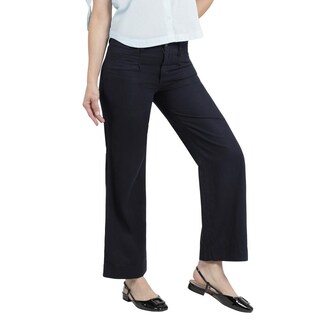 Foto 2 | Foto 2 | Jeans Lee Mujer Quality Genuine Wide Leg 802 Azul Marino