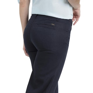 Foto 5 | Foto 5 | Jeans Lee Mujer Quality Genuine Wide Leg 802 Azul Marino
