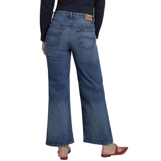 Foto 3 | Foto 3 | Jeans Lee Mujer Xtreme Wide Leg 437 Azul