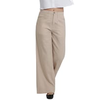 Jeans Lee Mujer Quality Genuine Wide Leg 775 Cafe