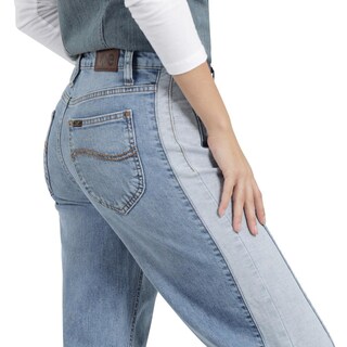 Foto 3 | Foto 3 | Jeans Lee Xtreme Wide Leg 378 Azul para Mujer