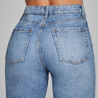 Foto 4 | Foto 4 | Jeans Mom Slim Mujer Cintura Alta Algodon Seven Jeans 4236stme