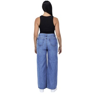 Foto 4 | Foto 4 | Pantalón Mom Britos Jeans Mujer Pierna Amplia 023938