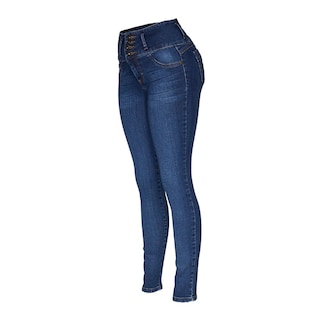 Foto 2 | Foto 2 | Pantalón LEE 518-Jeans Skinny Booty Up color Azul Mujer RI42