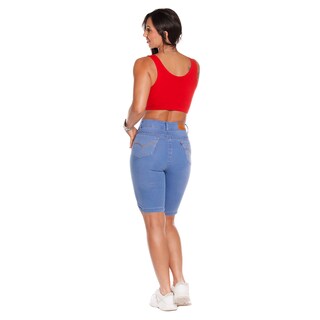 Foto 6 | Foto 6 | Pantalón Pescador Para Dama Mezclilla Stretch Pineda Jeans