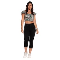 Pantalon Capri Pineda Jeans Mezclilla Stretch para Dama