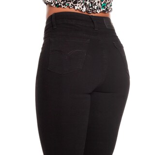 Foto 7 | Foto 7 | Pantalon Capri Pineda Jeans Mezclilla Stretch para Dama