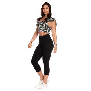 Foto 3 | Foto 3 | Pantalon Capri Pineda Jeans Mezclilla Stretch para Dama