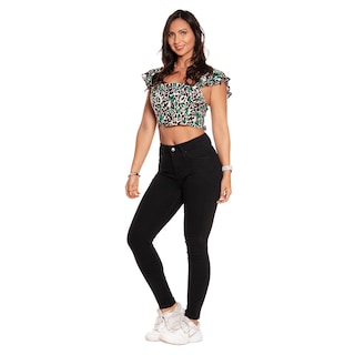 Foto 3 | Foto 3 | Pantalón Skinny de Tiro Alto Pineda Jeans color Negro para Dama