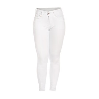 Foto 3 | Foto 3 | Pantalón de Mezclilla Pineda Jeans color Blanco Tiro Alto Strech para Dama