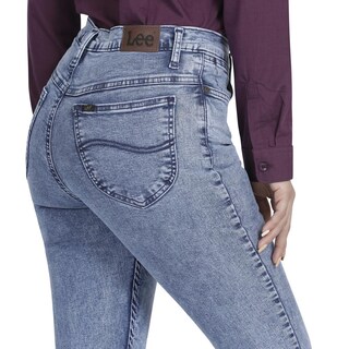 Foto 5 | Foto 5 | Jeans Lee Skinny Flare Fit 347 color Azul para Mujer