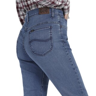 Foto 5 | Foto 5 | Jeans Lee Skinny Flare Fit 346 color Azul para Mujer