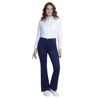 Foto 4 | Foto 4 | Jeans Lee Skinny Flare Fit 349 color Azul para Mujer