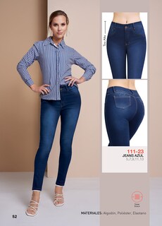 Foto 3 | Foto 3 | Jeans Devendi color Azul Skinny Básico