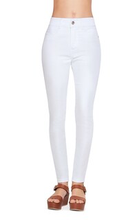 Foto 1 | Foto 1 | Jeans Devendi Blancos para Mujer