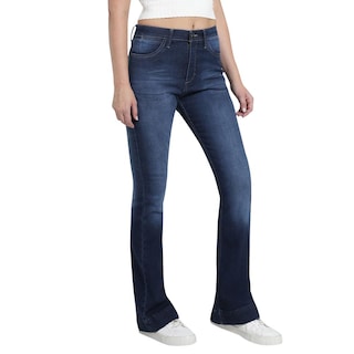 Foto 2 | Foto 2 | Jeans Lee Skinny Flare 450 Azul para Mujer