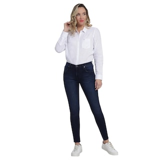 Foto 4 | Foto 4 | Jeans Lee Skinny Cintura Extra Alta 480 Azul Marino para Mujer