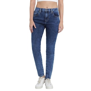 Foto 1 | Foto 1 | Jeans Lee Skinny Cintura Extra Alta 446 Azules para Mujer