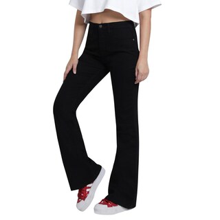 Foto 2 | Foto 2 | Jeans Lee Skinny Flare 401 Negro para Mujer
