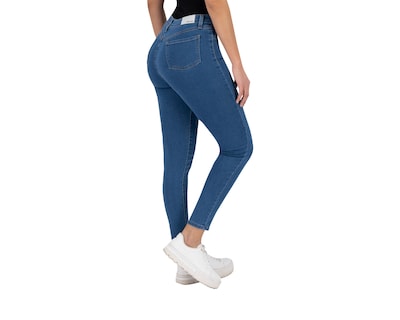 Foto 4 | Foto 4 | Jeans Skinny Britos Tiro Medio 024497 Azul para Mujer