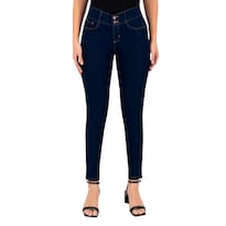 Jeans Skinny Britos Tiro Medio Azul 024790