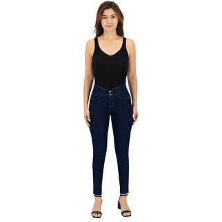 Foto 2 | Foto 2 | Jeans Skinny Britos Tiro Medio Azul 024790