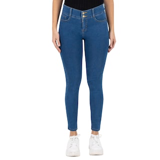 Foto 1 | Foto 1 | Jeans Skinny Britos Tiro Medio Azul 024792