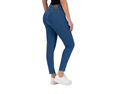 Foto 4 | Foto 4 | Jeans Skinny Britos Tiro Medio Azul 024792