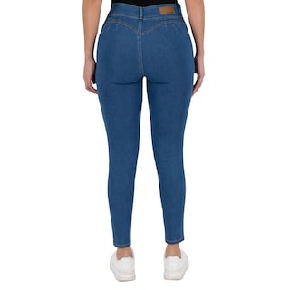 Foto 6 | Foto 6 | Jeans Skinny Britos Tiro Medio Azul 024792